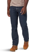 Men's Vintage 1987 Rustler Regular Fit Straight Leg Denim Jeans 34x30 NWT RARE