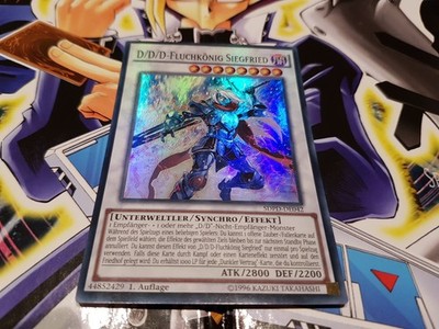 Yu-Gi-Oh!  1 × D/D/D Fluchkönig Siegfried Super Rare 