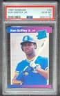 1989 DONRUSS #33 KEN GRIFFEY JR. RC RATED ROOKIE RC PSA 10