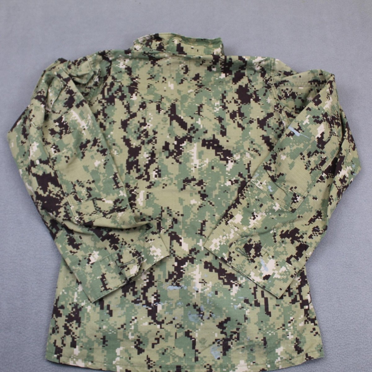 US Navy NWU Type III Shirt Mens Small 32 Short Camo Military