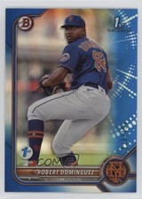 2022 Bowman 1st Edition Blue Foil 133/150 Robert Dominguez #BPPF-51 1i3m