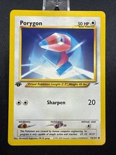 Pokémon 2002 Neo DESTINY 1st Edition PORYGON 78/105 (LP) on eBay