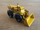 Vintage Lesney Matchbox No.43 Aveling Barford Tractor Shovel Yellow Figure 1960s