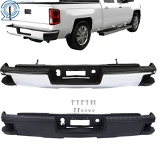 For Chevy Silverado/GMC Sierra 1500 2014 15-2018 Steel Rear Step Bumper Assembly