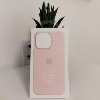 New Apple iPhone 13 Pro Silicone MagSafe Case Chalk Pink MM2H3ZM/A