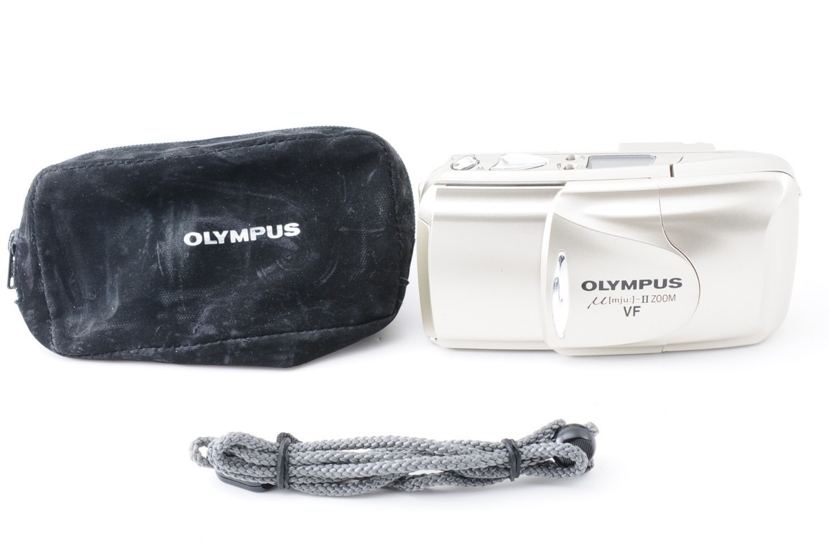 Olympus μ mju ii Zoom VF Point & Shoot Compact Film Camera 【OPT