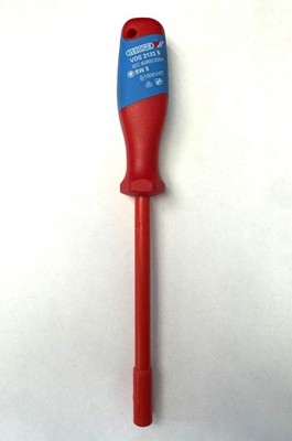 Gedore VDE 2133 5 Insulated Socket Wrench With Handle 5mm
