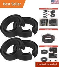 OwnMy 4PCS Rubber Coil Spring Spacers for Cars Heavy Duty Round Coil Spring Boos