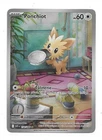 CARTE POKEMON PONCHIOT 60 PV 154/086 ECARLATE ET VIOLET FLAMME BLANCHE NEUVE