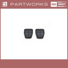2x Pedalgummi für PORSCHE 924S 944 ab '86- S2 turbo 968 MATT