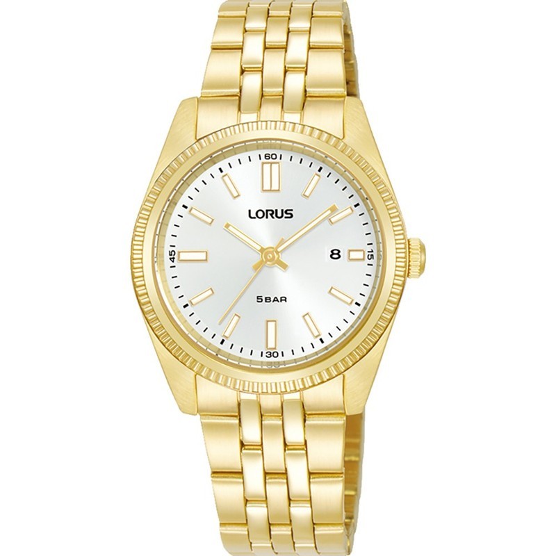 Lorus Ladies Gold Plated Bracelet Watch RJ284BX9 RRP £89.99