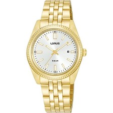 Image of Lorus Ladies Gold Plated Bracelet Watch RJ284BX9 RRP £89.99