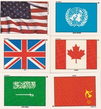 24 CARD PRO SET DESERT STORM STICKER LOT.