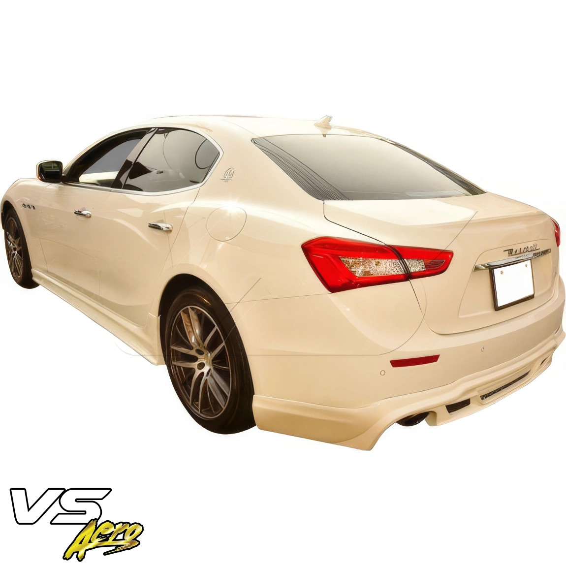 VSaero FRP WAL Rear Lip Valance for Ghibli Maserati 13-17 vsaeropart_101577