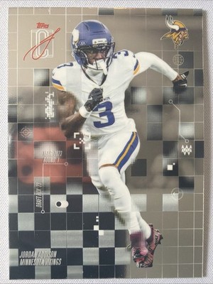 Topps Signature Class Jordan Addison After Image Insert #AI-20 Vikings 2025