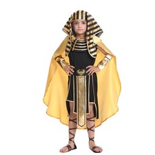 Boy Egyptian Pharaoh Costume Role Play Kid Halloween Outfit Ancient King