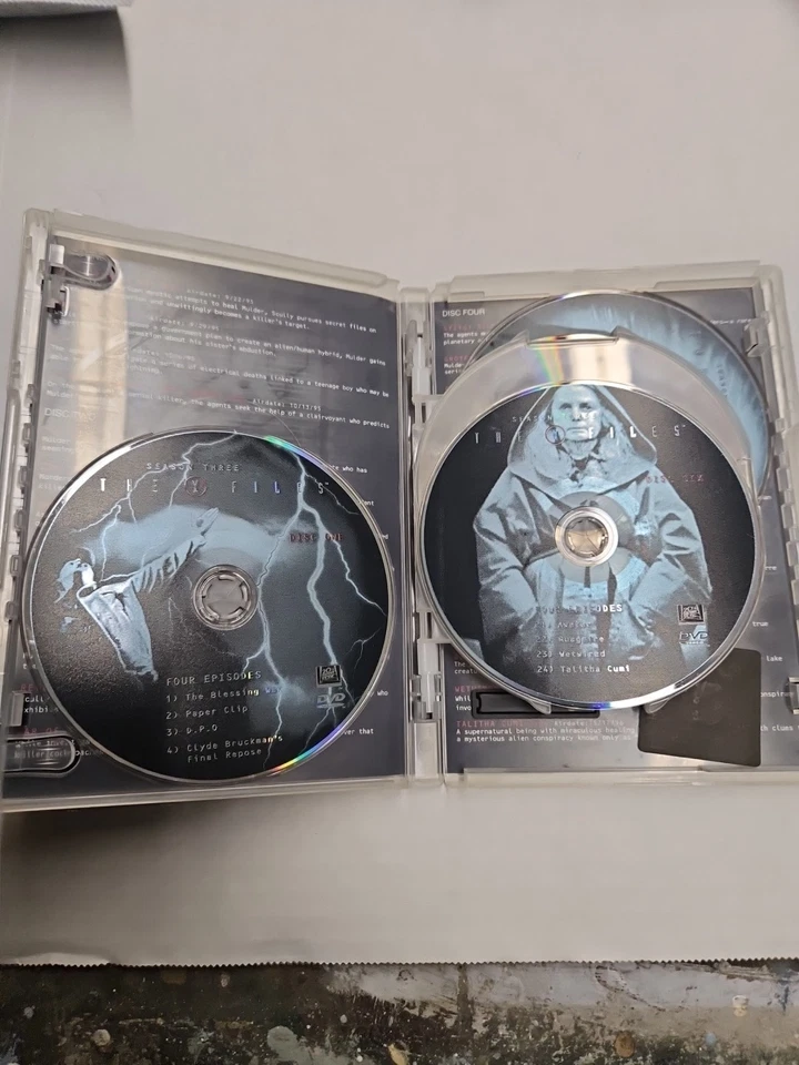 The X-Files: the Complete Third Season (DVD, 1995) Foto 4 de 4