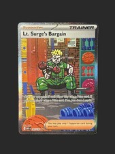 Lt. Surge's Bargain 185/132 Mega Evolution Pokemon Holo NM on eBay