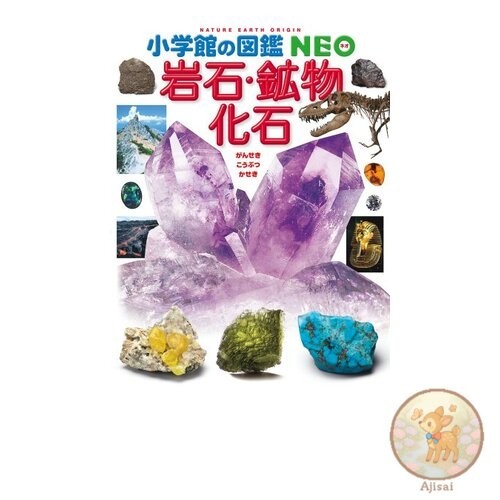 Book Shogakukan's Illustrated Encyclopedia NEO Rocks Minerals and Fossils