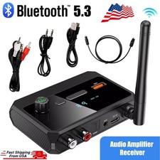 RCA Bluetooth 5.3 Receiver for Home Stereo Optical Low Latency HD Music Audio