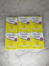 Estroven Stress Relief & Energy Boost 28 Caplets - 6 Unopened Boxes, Exp 12/2026