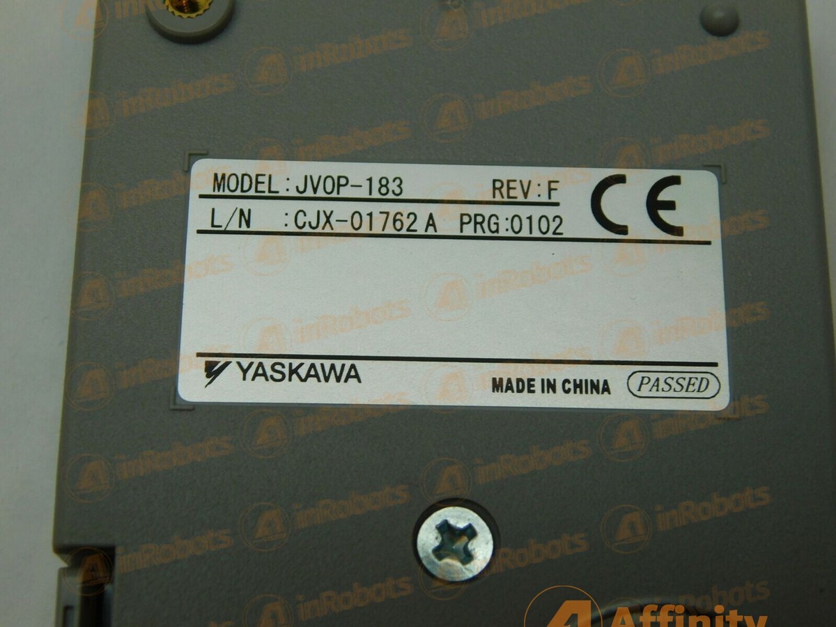 YASKAWA JVOP-183 REV.F Programmable Operator Interface for Z1000
