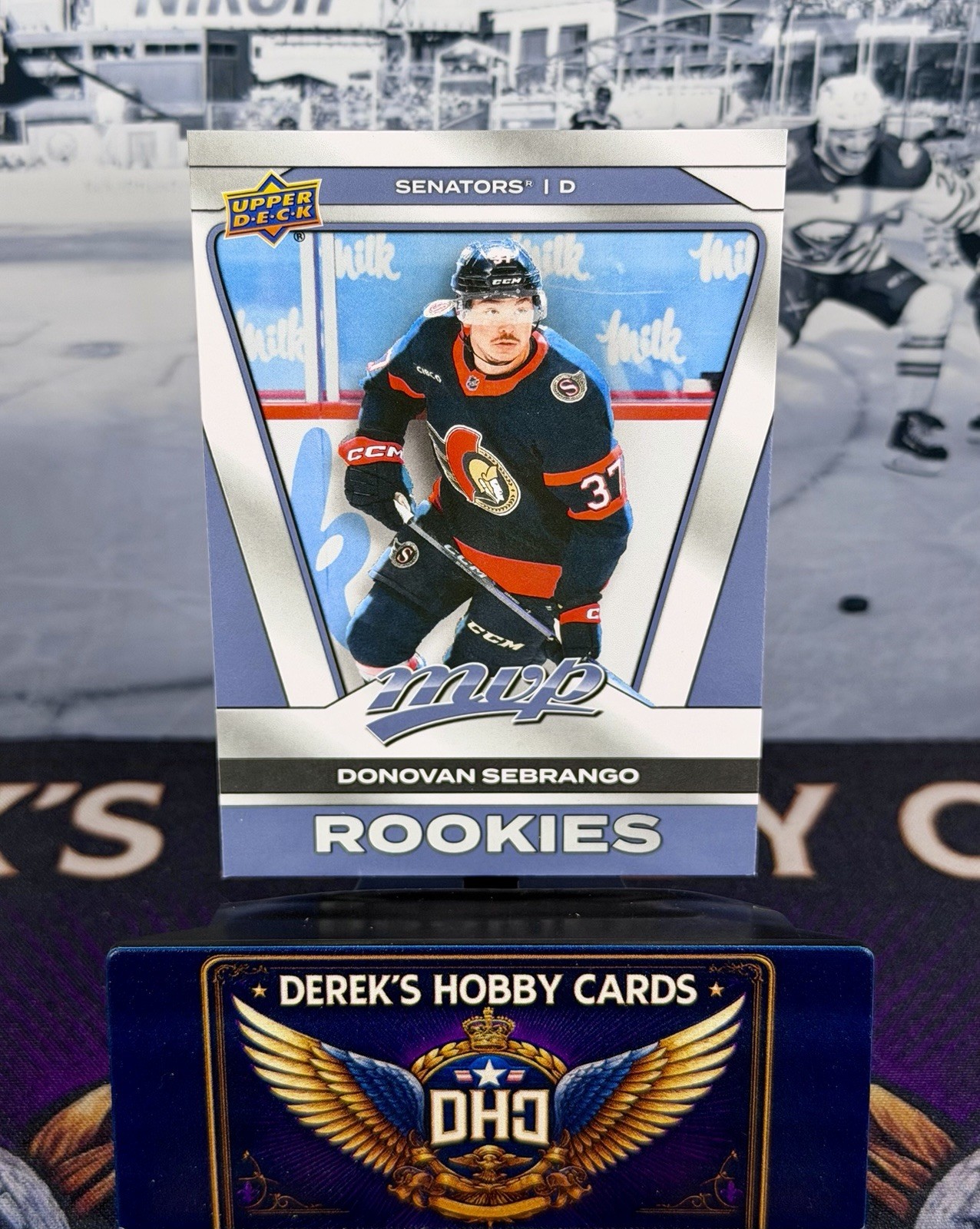 2025-26 Upper Deck MVP - Donovan Sebrango RC #229 Rookies - Ottawa Senators