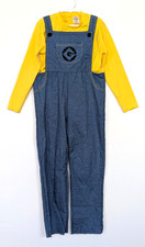 Minion costume Spirit Halloween Youth Small Despicable Me Yellow Unisex Dress up