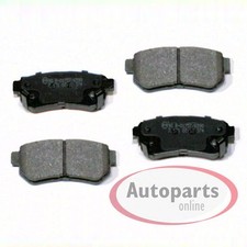 Bremsbeläge + Warnkontakte hinten passend für Kia Sportage