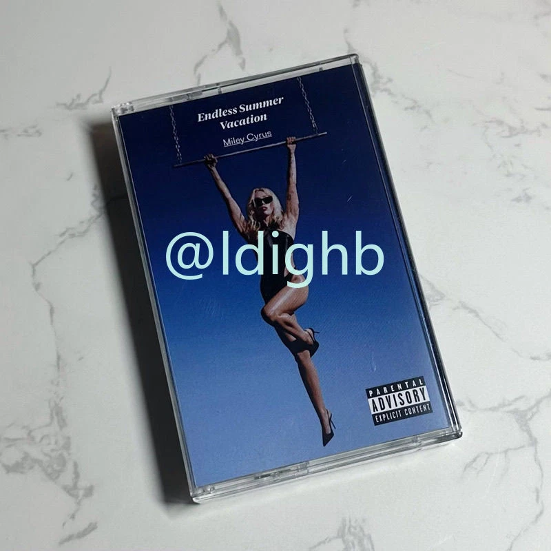 Miley Cyrus Endless Summer Vacation Retro Album Tape Sealed Cassettes