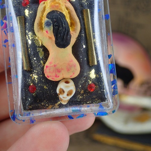 Paladkik Love Charm Amulet Phra Khun Paen Buddhism Talisman Attraction Pendant - 第 4/10 張圖片