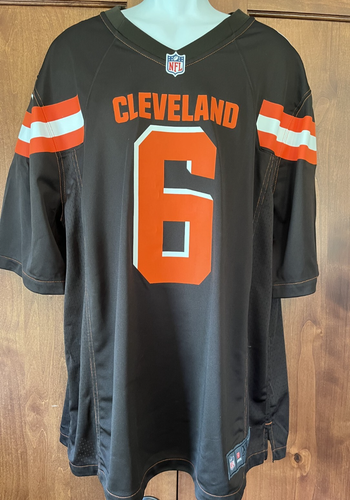 NIKE Cleveland Browns Jersey #6 Baker Mayfield NFL Football NIKE XXL 2XL