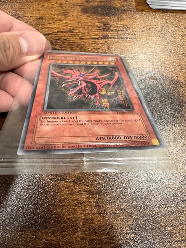 Yugioh Slifer The Sky Dragon YMA-EN001 Secret Rare Promo FACTORY SEALED Mint/NM - Picture 6 of 7