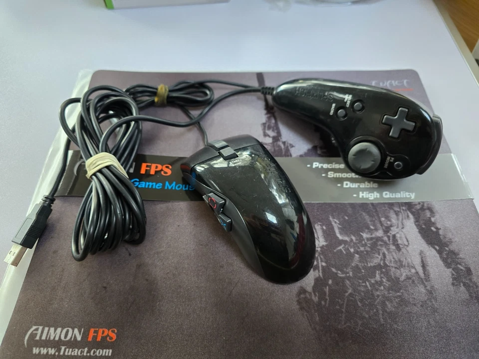 SONY PLAYSTATION 3 PS3 SPLITFISH FRAG FX PIRANHA CONTROLLER MOUSE FPS USB Mat Pa - Image 2 of 4