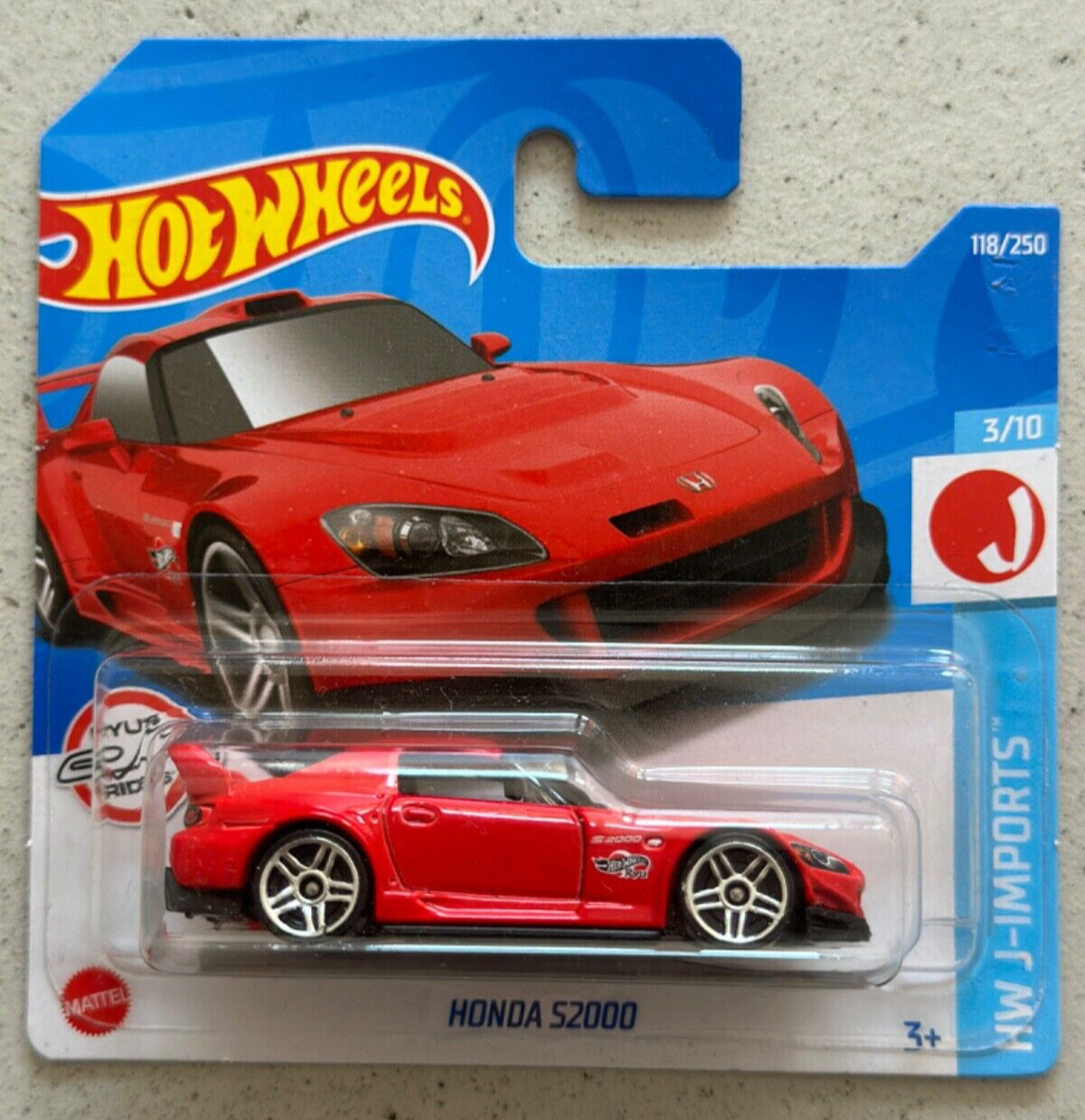 2021 Hot Wheels HONDA S2000 Ryu Asada HW J-Imports with Protector JDM Type R