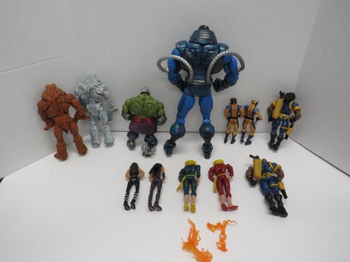 Apocalypse 2005 Wave SET BAF MARVEL LEGENDS COMPLETO SUELTO X-Men NUEVO - Imagen 2 de 2
