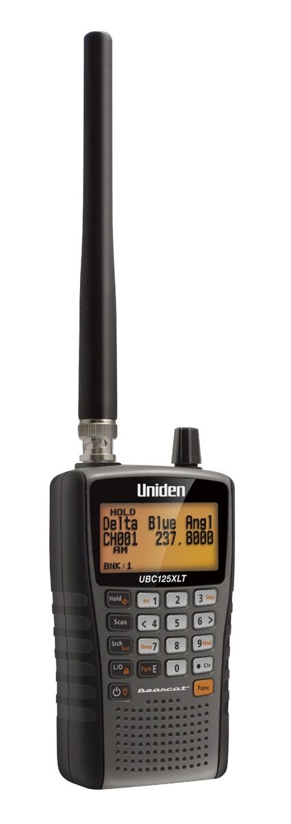 Uniden Bearcat UBC125XLT scanner Pre Programmed with Uniden Bearcat UBC125XLT scanner Pre Programmed with