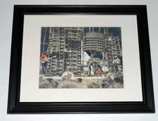 Framed Grateful Dead Color "Wall of Sound" 1974 Tour Poster, 14" x 17" J Garcia