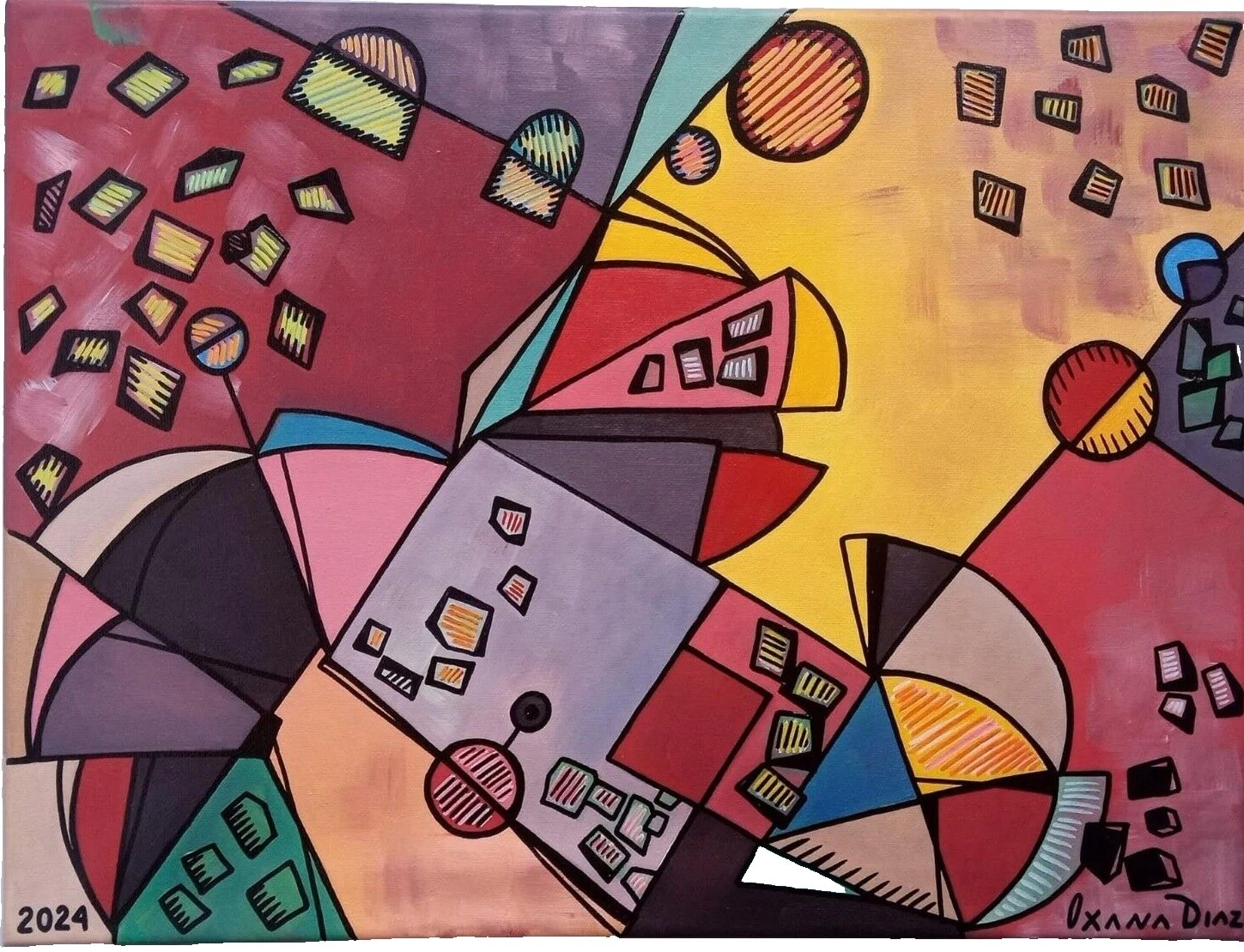 Cubismo paisajes urbanos Arte Pinturas