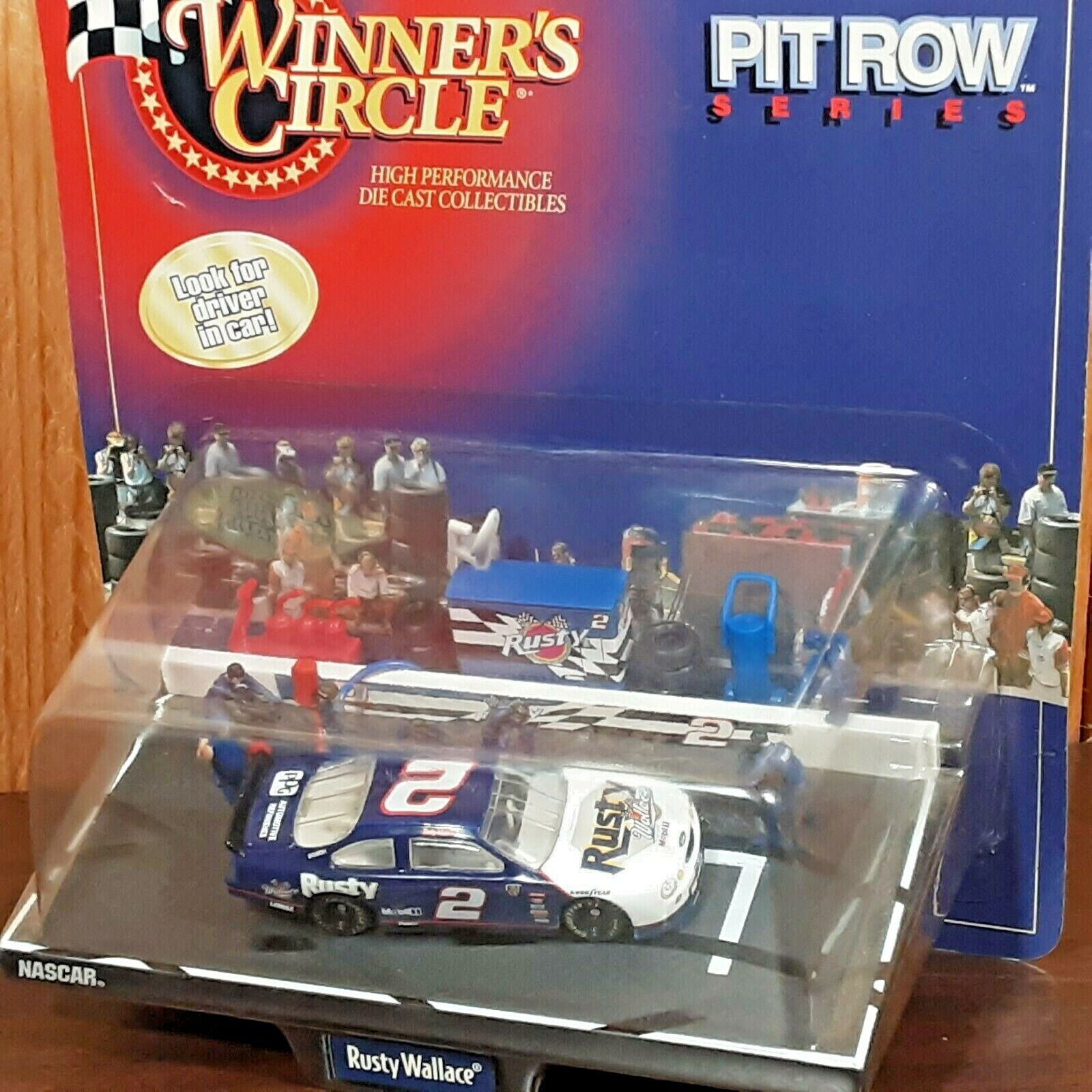 Rusty Wallace #2 Miller Lite Ford Taurus Pit Row Series 1:64 Diecast NASCAR 