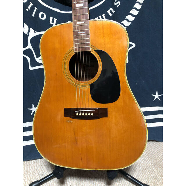 Electric Acoustic Guitar Tomson by Kiso Suzuki Natural GW-25