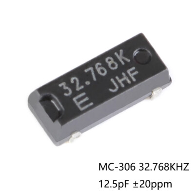 SMD Quartz Crystal 32.768kHz 12.5pF 8mmx3.2mm MC-306 32.768 SMD Quartz Crystal 32.768kHz 12.5pF 8mmx3.2mm MC-306 32.768