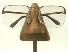 Vintage Univus Gold Metal Pilot Half-Rimmed Sunglasses USA FRAMES ONLY