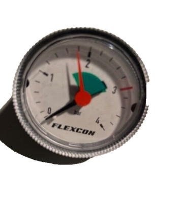 REMEHA De Dietrich BROAG S47175 MANOMETER 1/4'' MANOMETER FLEXCON RUND 40 NEU