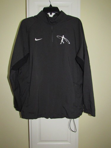 Nike Baseball grau Griffey Swingman Pullover 1/4 Zip Jacke 632118-060 Herren L