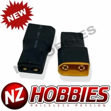NZH RC XT90 Male Conversion Adapter for Traxxas Vehicle (1pc) TRXF2XT90M