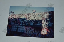 1980s Los Angeles Area GRAFFITI urban street art mural  VINTAGE PHOTOGRAPH  Aw13