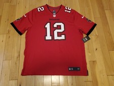 New 2020 Nike Tom Brady TAMPA BAY BUCCANEERS 12 Mens NFL Team Replica JERSEY XXL