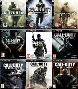 playstation 3 call of duty games