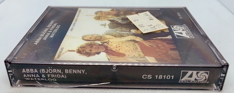ABBA – Bjorn, Benny, Anna, Frida Waterloo CASSETTE TAPE 1974 BRAND NEW SEALED - Image 2 of 4
